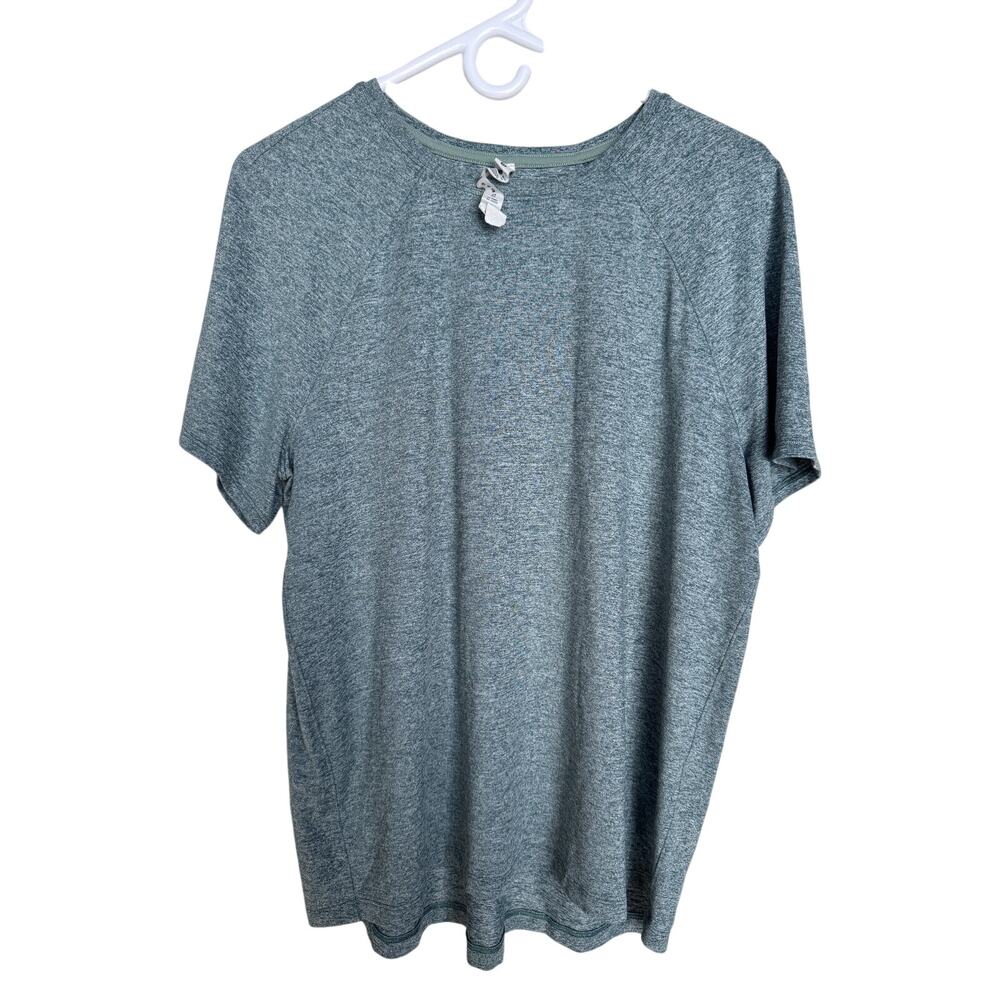 Lululemon License to Train Classic-Fit T-Shirt Sage Green Heather Size 12